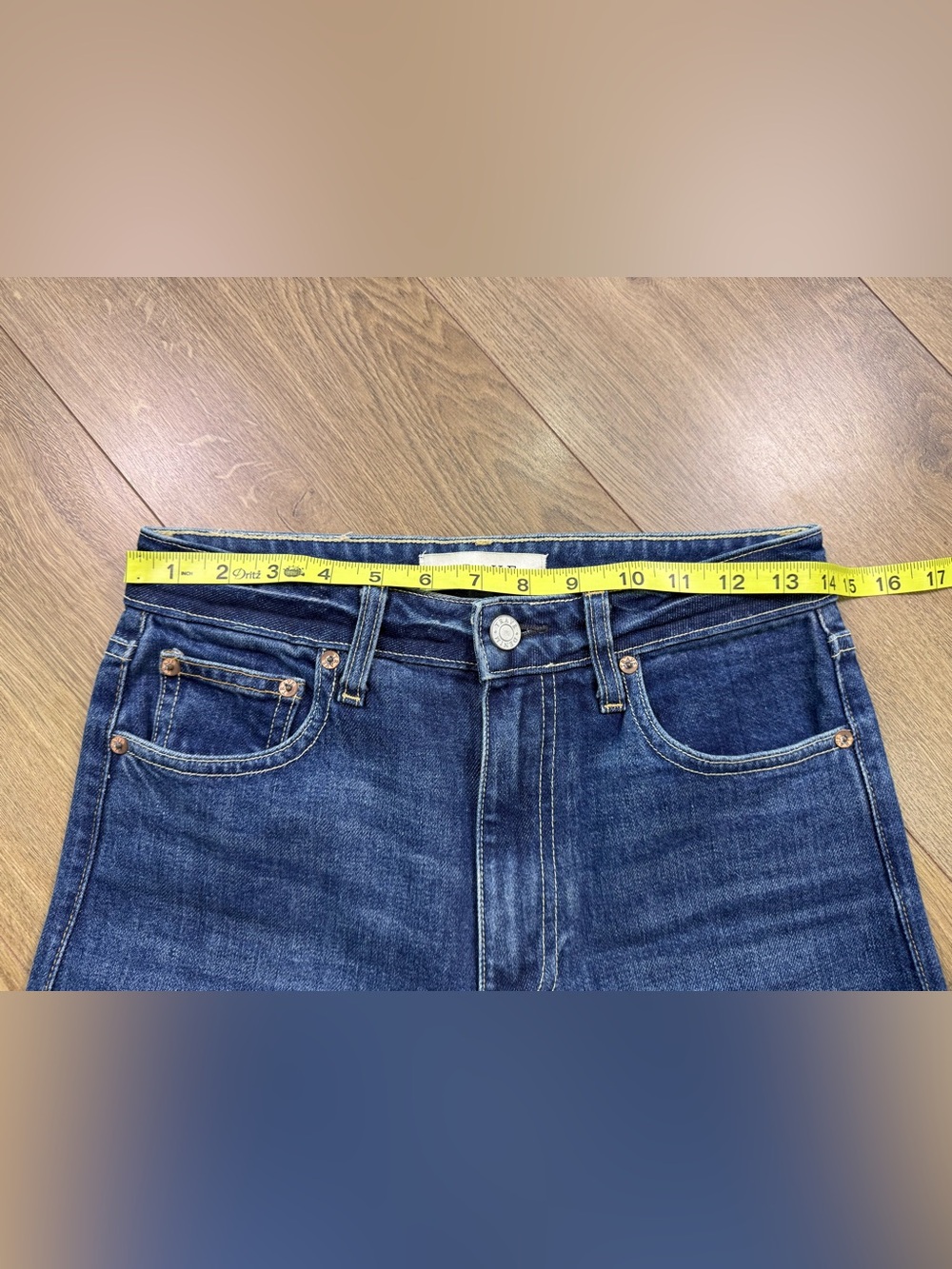 Trave Joan Wide Leg Jean In Wonderwall Size 27 Revolve Made In California - Picture 10 of 12